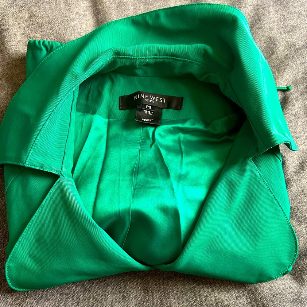 Cropped Nine West Jacket Small Petite